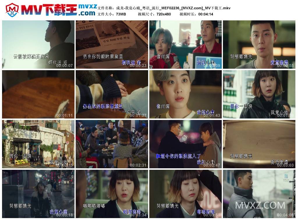 成龙-我竟心痛_粤语_流行_MEF02236